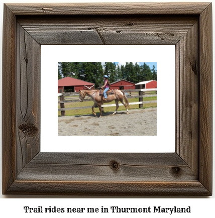 trail rides near me in Thurmont, Maryland